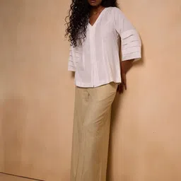 Chhaya Gandhi Design Studio Top With Palazzos Co-Ords-picture-41