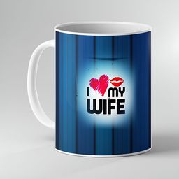 Keviv Multicoloured Text or Slogans Printed Ceramic Glossy Mugs Set of Cups and Mugs-image-96