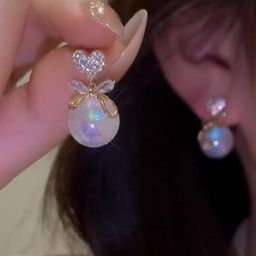 Amrav Women White Earrings-image-26