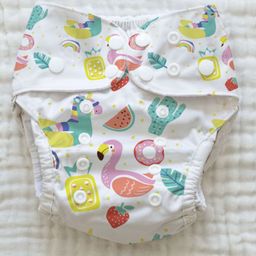 Polka Tots Reusable & Washable Baby Swim Diaper- L-picture-30