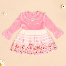CUTECUMBER Floral Printed Fit & Flare Dress-picture-33