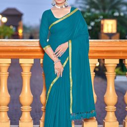 LeeliPeeri Designer Solid Saree-image-75