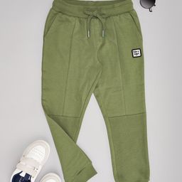 Pantaloons Junior Boys Pure Cotton Mid-Rise Regular Fit Joggers-image-100