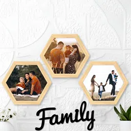 Art Street Beige 2 to 4 Pieces MDF Wall Photo Frames-32