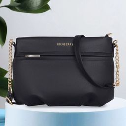 Nicoberry PU Shopper Handheld Bag with Bow Detail-image-5