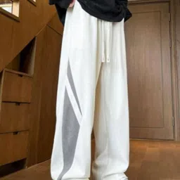 StyleCast Men Colourblocked Printed Relaxed Trousers-image-80