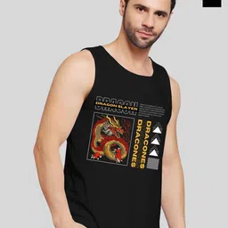 UpClothing Pack Of 2 Printed Gym Vests-image-70