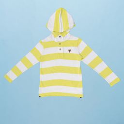 Purple United Kids Boys Striped Hooded Pullover Cotton Sweatshirt-image-71