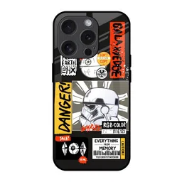 QRIOH Typography Printed iPhone 15 Pro Back Case Mobile Accessories-17