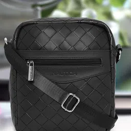Nautica Unisex Textured Messenger Bag-25