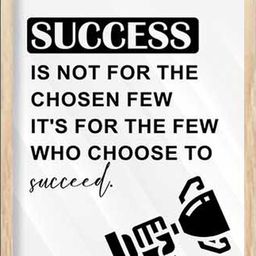 walllane Motivational Wall Art With Frame Home Decor Wall Painting For Living Room Office Bedroom-picture-3