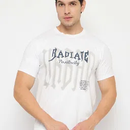 Duke Men Typography Printed Round Neck Cotton T-shirt-image-4