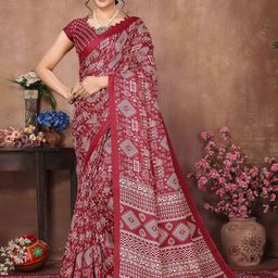 Lookmark Printed Saree-image-22