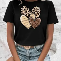 StyleCast Women Graphic Printed Round Neck T-shirt-picture-7