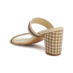 THE MADRAS TRUNK Striped Block Mules image 3