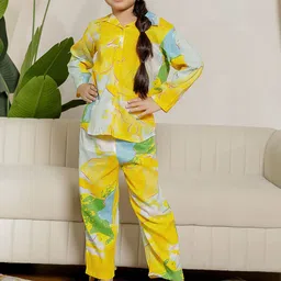 Stuffie Land Printed Long Sleeves Shirt & Trousers Clothing Set-image-80