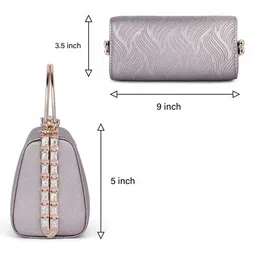 Exotic Embellished Box Clutch image 4