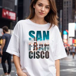 SMARTEES Graphic Printed Round Neck Cotton Oversized T-shirt-image-47
