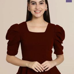 Tromko Puff Sleeve Top-picture-31