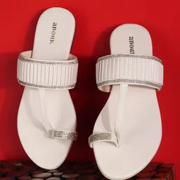 Anouk Women Ethnic Open Toe Flats-22
