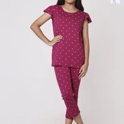 TotzTouch Girls Printed Night suit-image-40