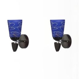 SOMIL Blue Glass Cylinder Wall Lamps-image-73