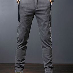 StyleCast x Revolte Men Skinny Fit Easy Wash Trousers-picture-30