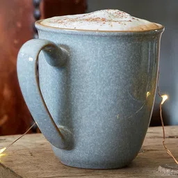 Denby Set Of 4 Blue Solid Stoneware Glossy Mugs-15