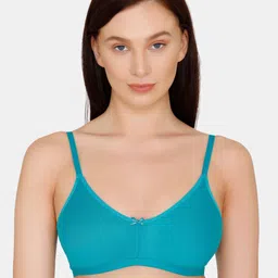 Rosaline by Zivame Blue Solid Non-Wired Non Padded T-shirt Bra ZI1885COREDBLUE-picture-40