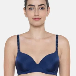 Triumph Fancy T-Shirt Bra Invisible Wired Padded Medium Coverage and Shapely Support Bra-image-42