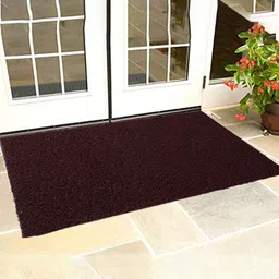 Kuber Industries Brown Multipurpose Door Mat-8