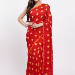 Kishori Sarees Tie and Dye Pure Silk Saree-image-99