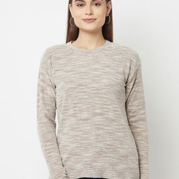 METTLE Women Grey Pullover-image-49