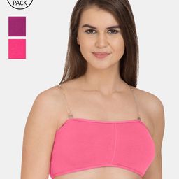 Tweens Pack Of 3 Cotton Tube Bra-image-41