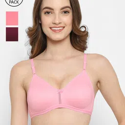 Floret Pack of 3 T-shirt Bra-79