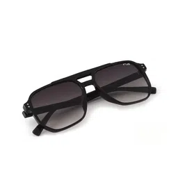 IRUS by IDEE Unisex Grey Lens & Black Square Sunglasses with UV Protected Lens-3