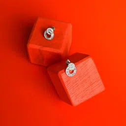 SOHI Women Silver-Plated Designer Stone Circular Studs Earrings-image-10