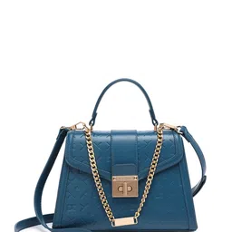 Diana Korr Textured Structured Satchel-18