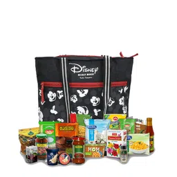 Kuber Industries Printed Shopper Tote Bag with Tasselled-13