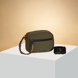 Forever Glam by Pantaloons Structured Sling Bag with Tasselled-44