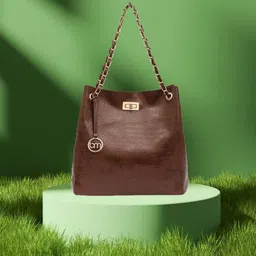 Bagsy Malone Textured Structured Shoulder Bag-19