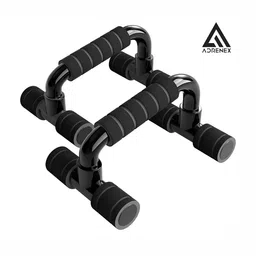 ADRENEX Black Set Of 2 Push Up Bar-37
