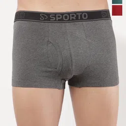 Sporto by Macho Men Pack Of 3 Super Combed Cotton TrunksSprto_M1022-A(1)-Prt(1)-R(1)-picture-20