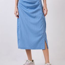 SZN High Waist Midi Skirt-image-76