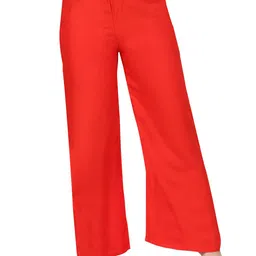 Aarika Girls Red Palazzos-image-70
