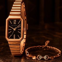 French Connection Rectangular Dial Analogue Watch Gift Set FCW18RGM-B-picture-33