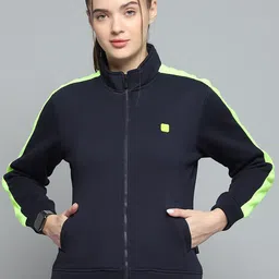 rock.it Women Colourblocked Sweatshirt-image-5