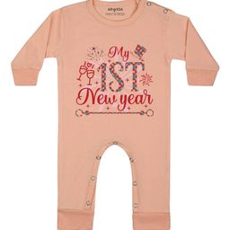 Arvesa My First New Year Printed Bodysuit-7