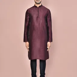 Arihant Rai Sinha Men Thread Work Kurta-image-1