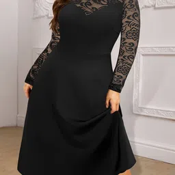 DressBerry A-Line Midi Dress-image-37